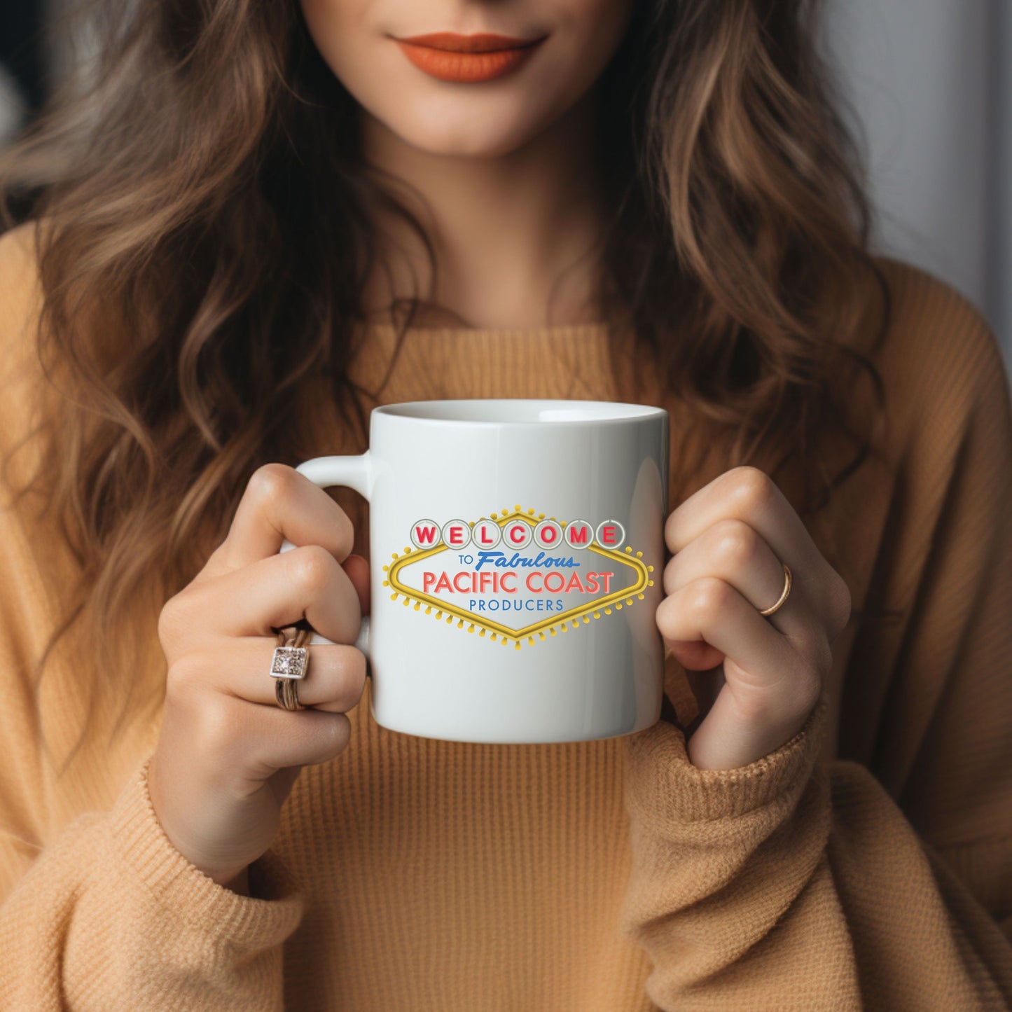PCP Coffee Mug - white