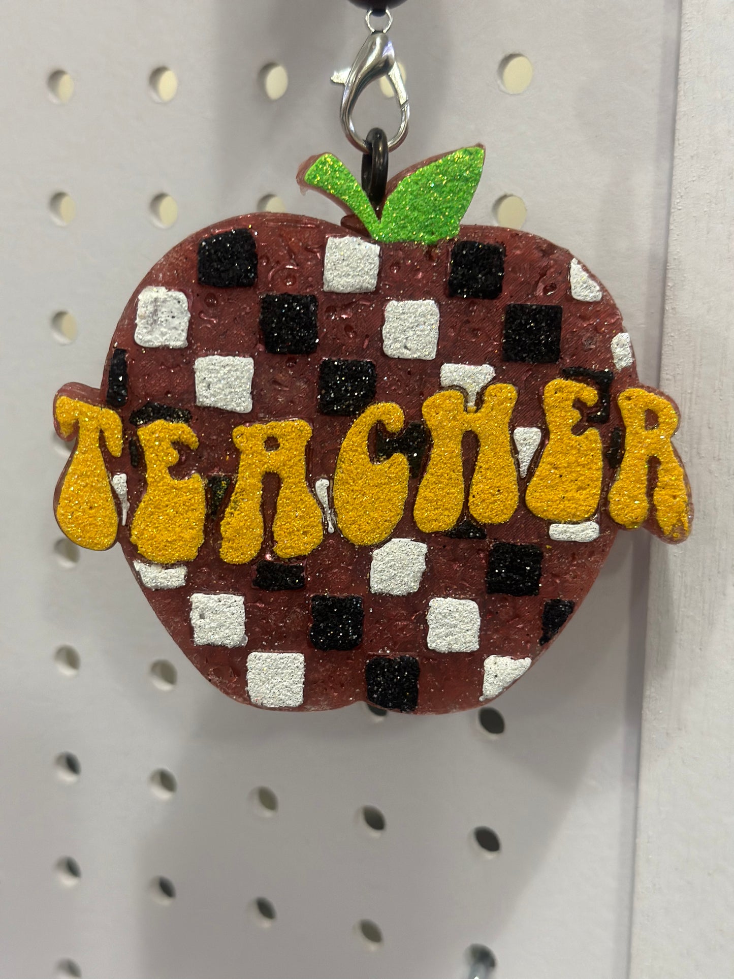 Car/Room Freshie - Teacher checkered