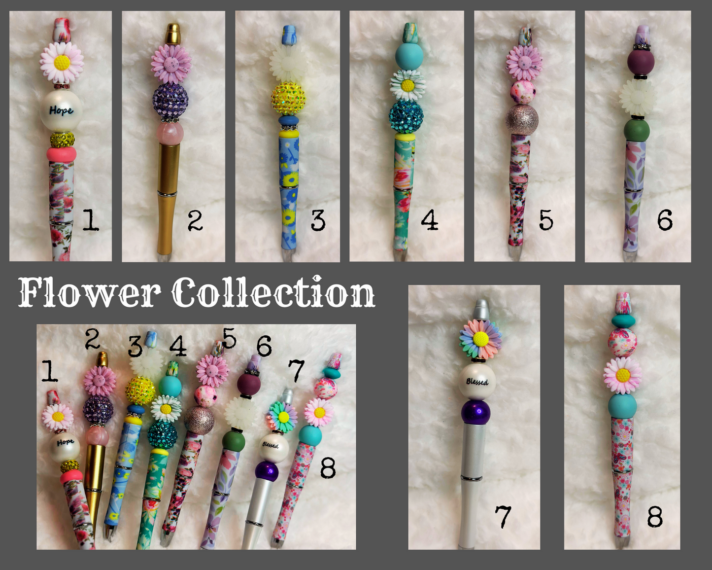 Pens - Flower Collection