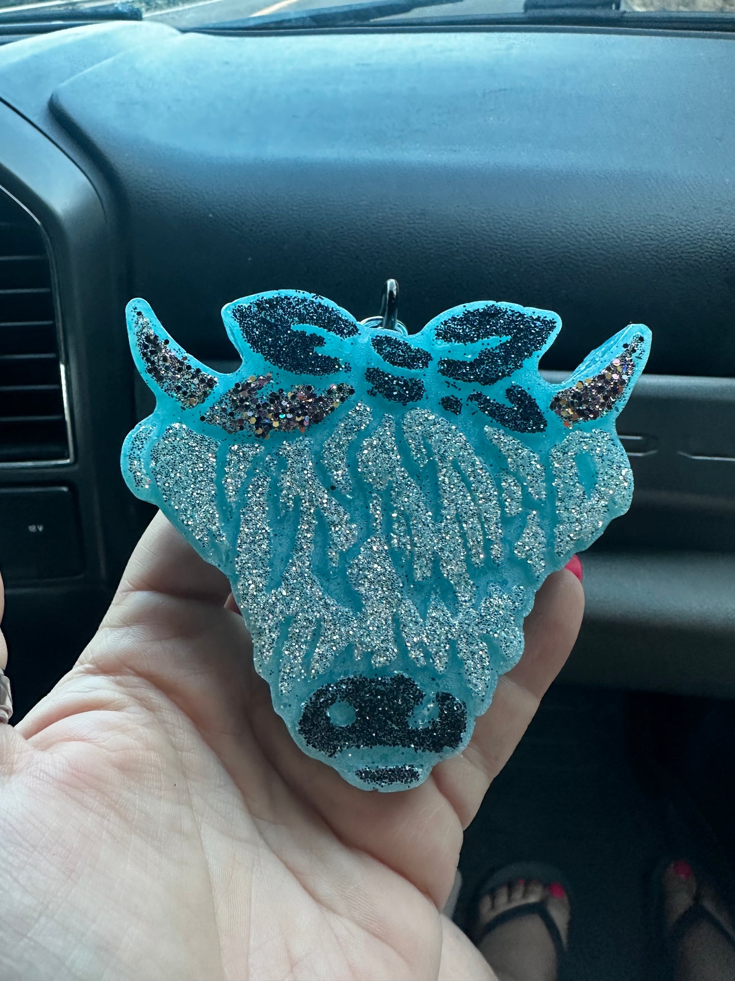 Car/Room Freshie - Highland Cow Cutie