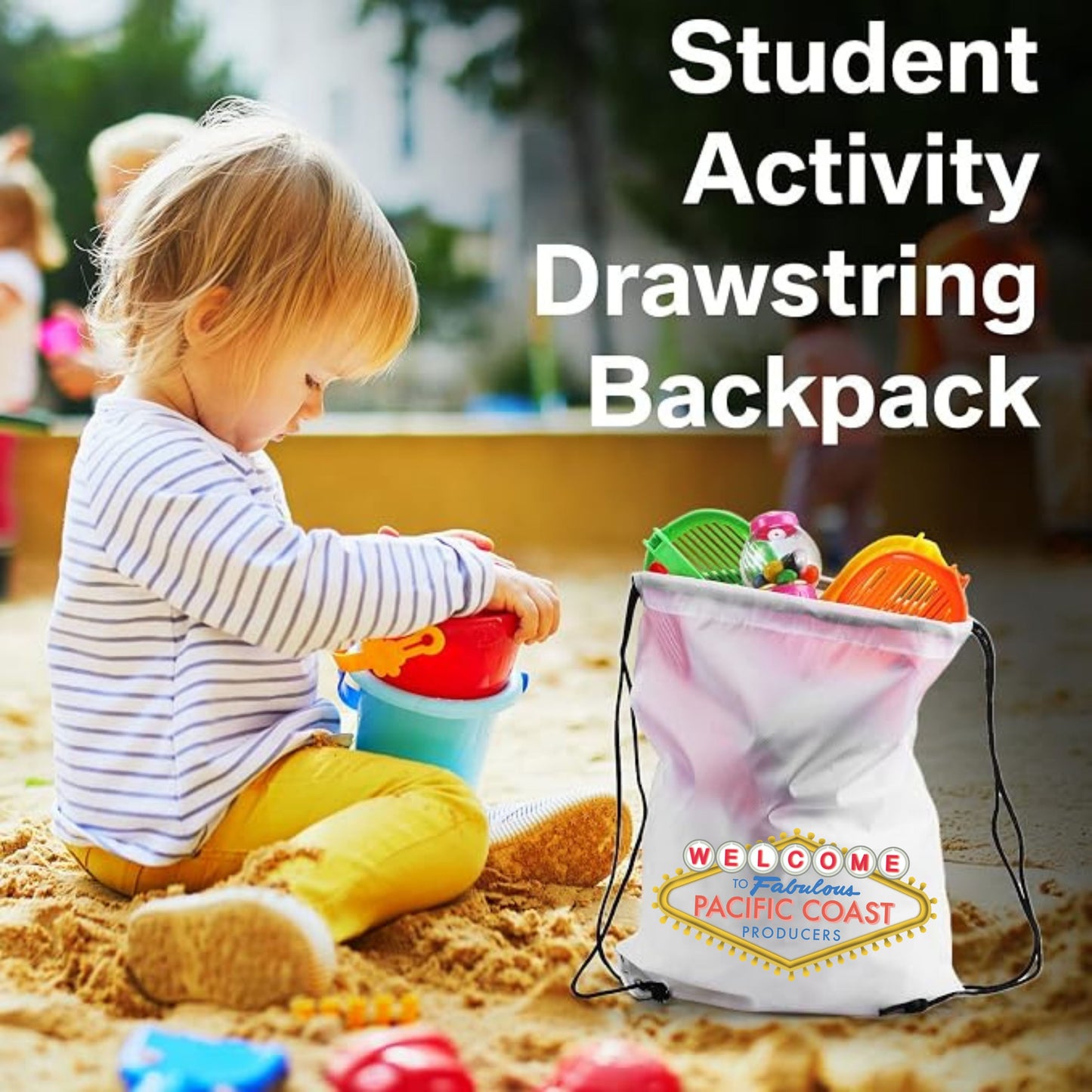PCP Drawstring Backpack