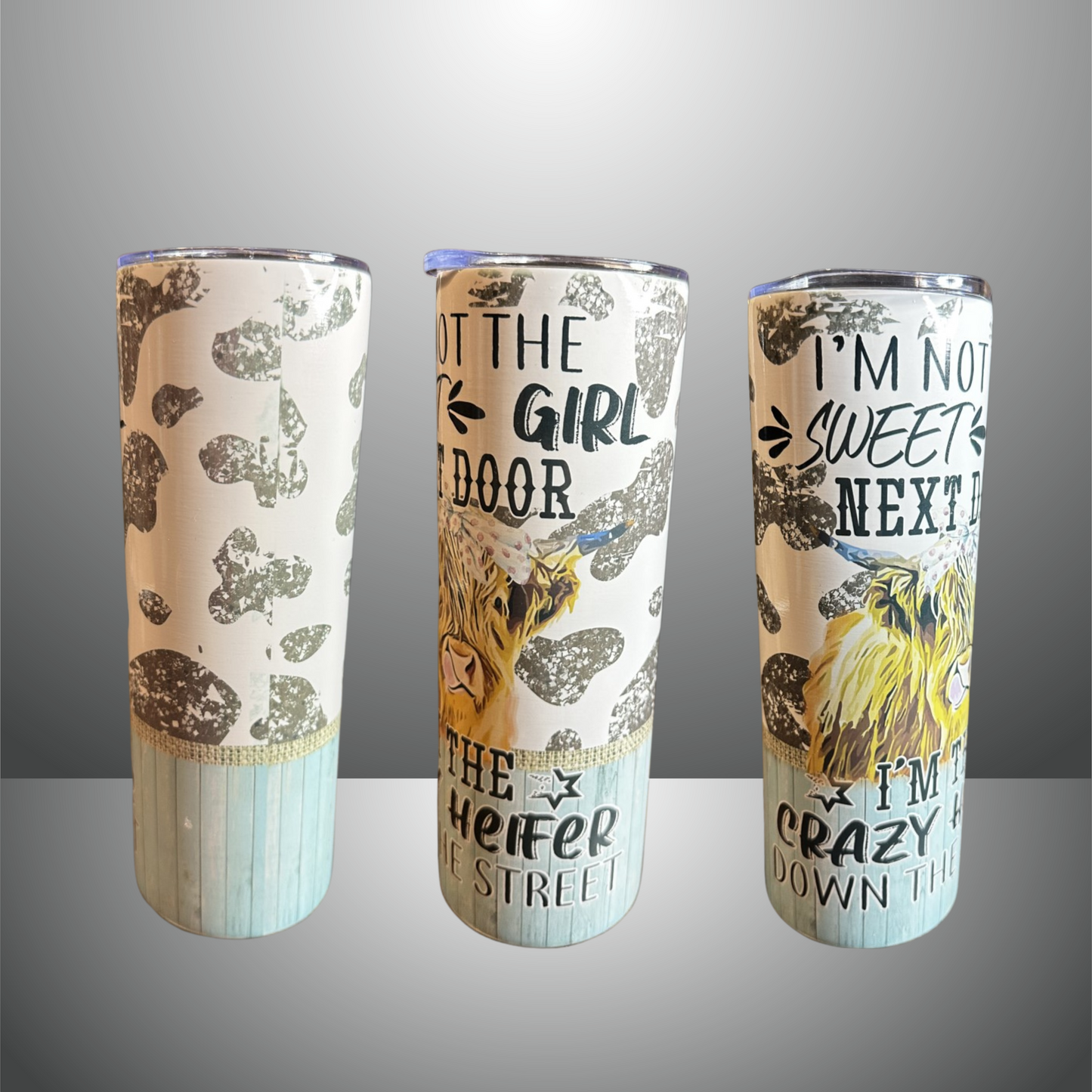 Crazy Heifer Tumbler 20 oz