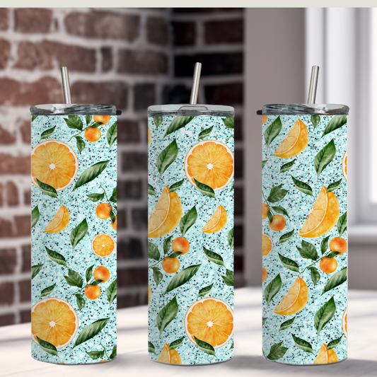 Slices of Orange Tumbler 20 oz