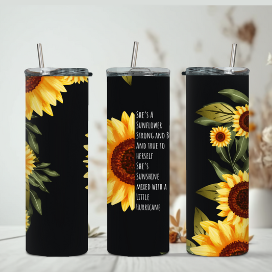 She's Sunshine & Hurricane Tumbler 20 oz