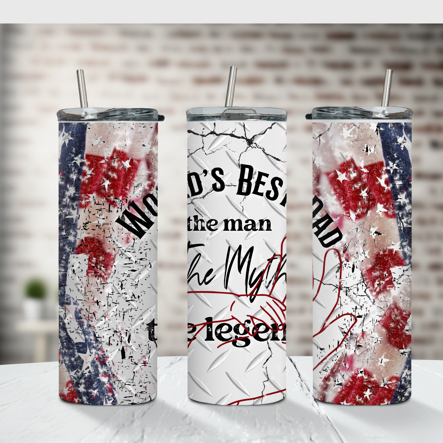 Dad Man Myth Legend Tumbler 20 oz