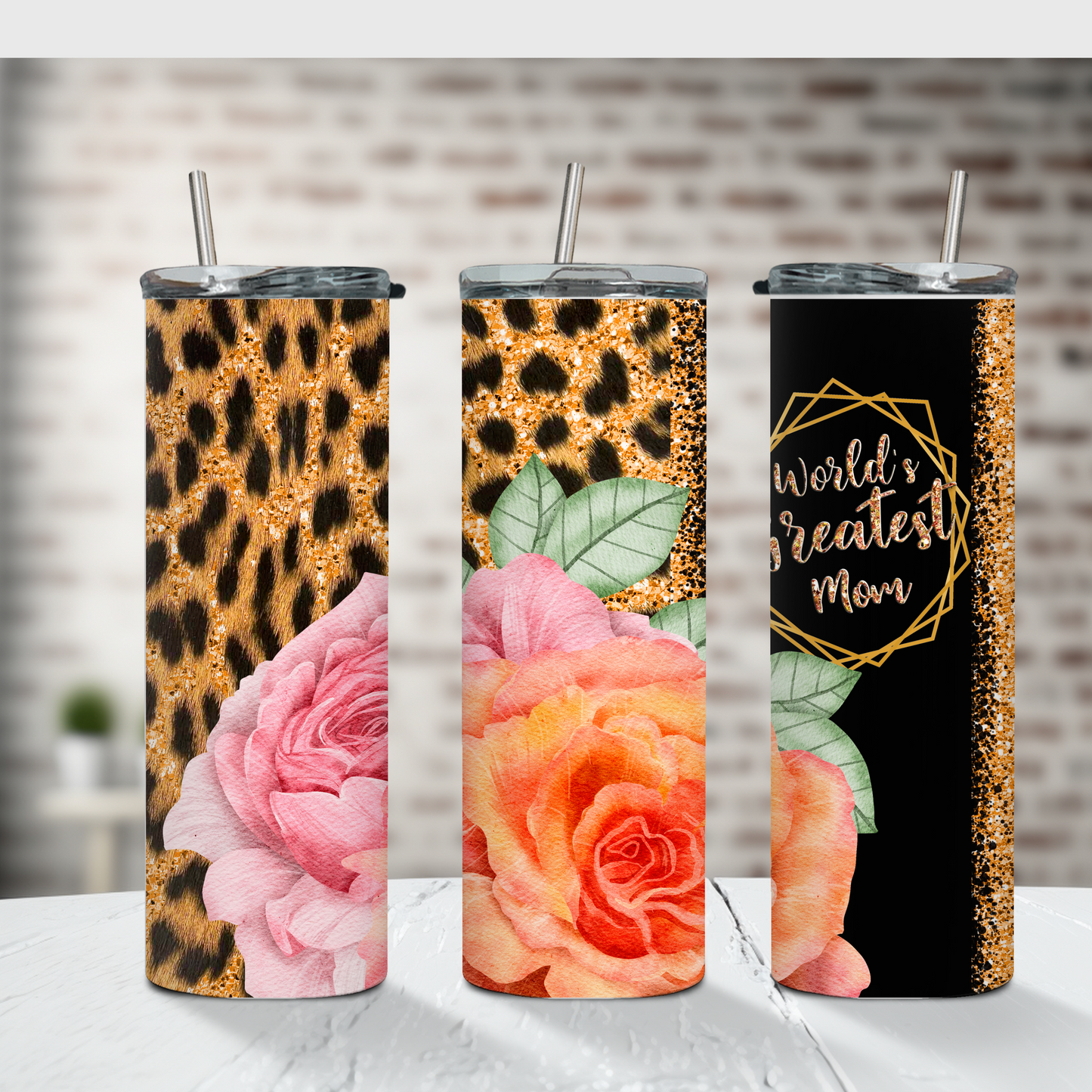 Worlds Greatest Mom Tumbler 20 oz